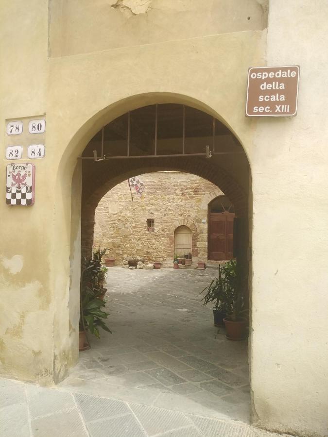 Residenza Storica Il Pozzo Leilighet San Quirico dʼOrcia Eksteriør bilde